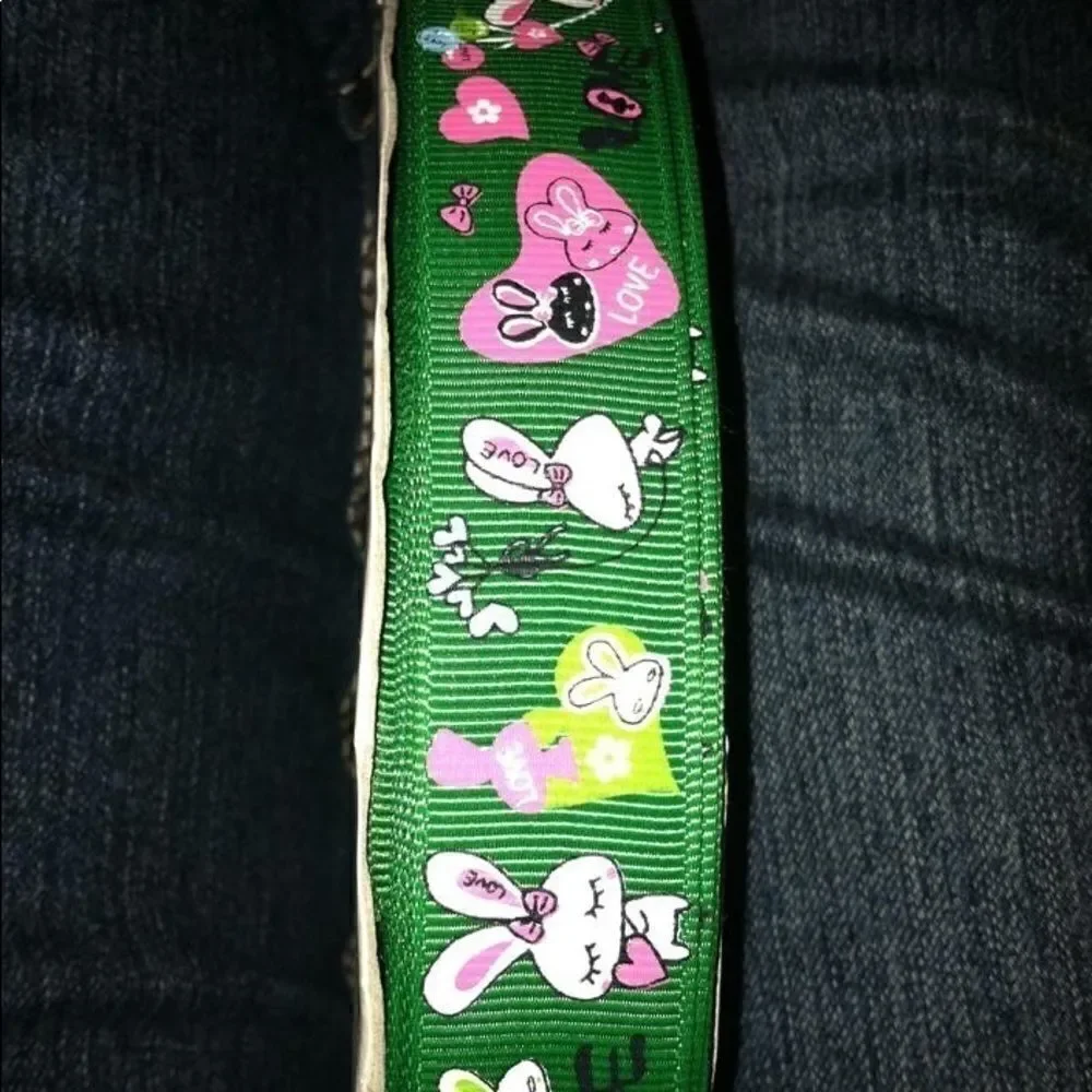 Grosgrain Ribbon 7/8” 5 yards 5/$20 kawaii bunnies